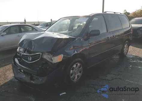 2003 Honda Odyssey Ex-L z USA, uszkodzony, nr VIN 5FNRL18943B108618